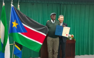 Interview with the Focal Point of the National Rice Development Strategy (NRDS) of South Sudan, Mr. Alfred Wani